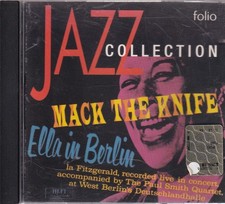 ELLA FITZGERALD MACK THE KNIFE ELLA IN BERLIN CD JAZZ COLLECTION FOLIO E00824