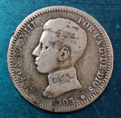 España alfonso xlll peseta - espaÑa,