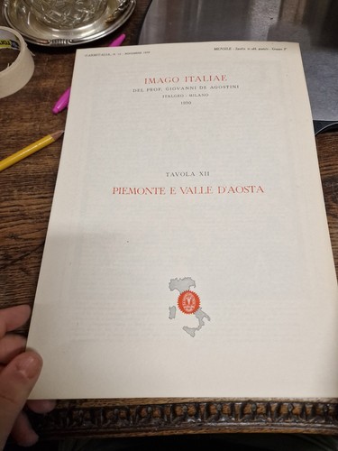 Imago italiae farmitalia 1950 - imago,