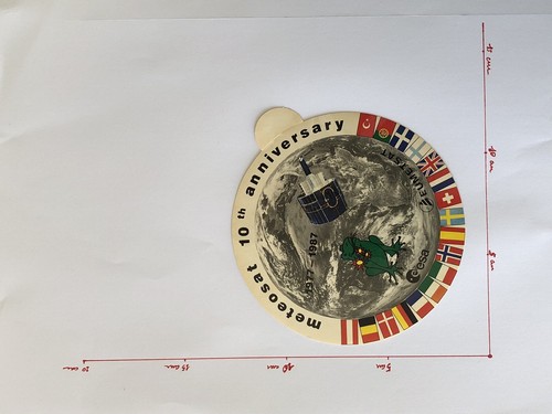 Stickers esa meteosat 10th - esa,