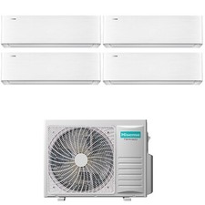 Condizionatore Hisense Energy Pro X Quadri Split 9+9+9+9 btu WIFI 4AMW81 A++