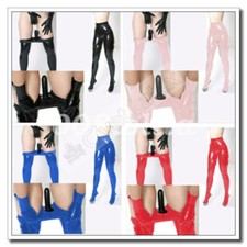 Leggings tuta gatto lattice silicone dido donna cool play pantaloni personalizzati 0,4 mm F75