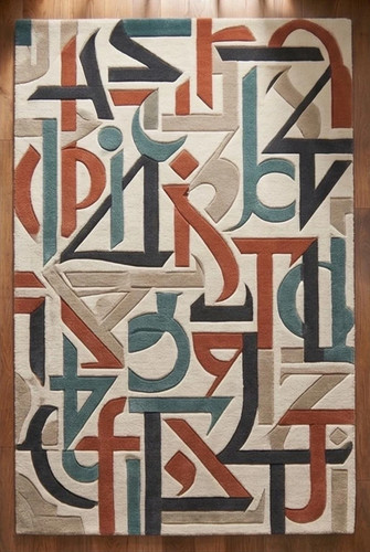 Tappeto grafico moderno