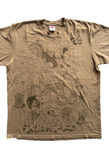 Shirt supreme downtown beige - supreme,