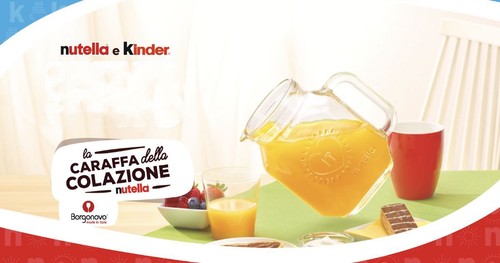 Caraffa brocca nutella - brocca,