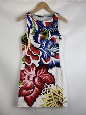 Abito donna Desigual senza maniche fantasia floreale taglia 36