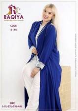 Raqiya R-15 Women's Robe Blue
