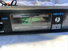 ✅ MOTU 828x Thunderbolt