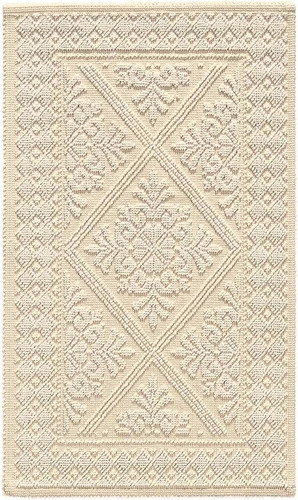 Tappeto sardo panna - panna, cm
