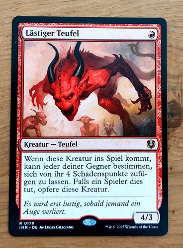 Mtg magic diavolo fastidioso - mtg, magic: