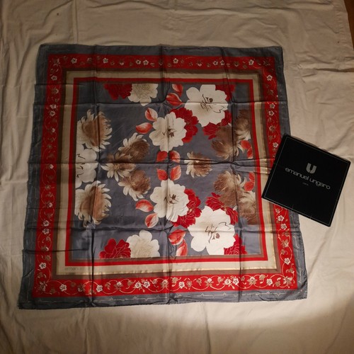 Foulard 100 seta firmato - seta,