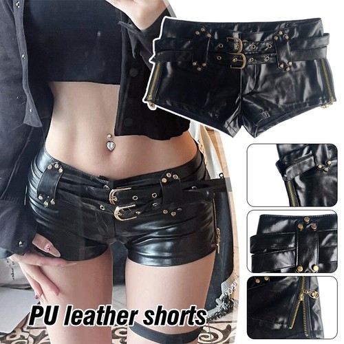 Pantaloncini donna pelle - in,