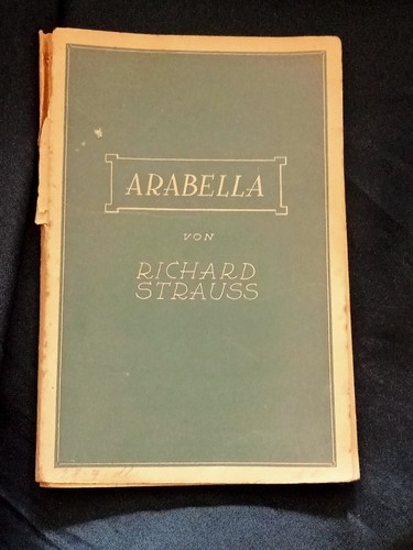 Arabella richard strauss 1933 - arabella,