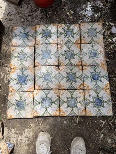 Antiche mattonelle lotto - antiche,