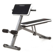 TOORX WBX-40 Panca Multiuso Allenamento Arm Curl Piana Inclinabile Richiudibile 