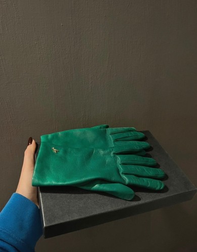 Guanti pelle patrizia pepe - guanti,