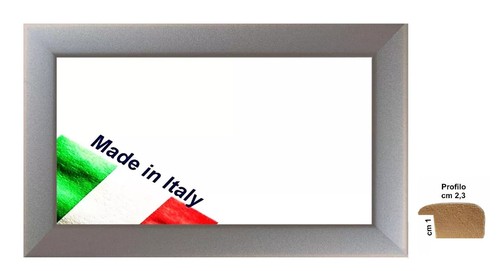 Cornice alluminio satinato - cornice,
