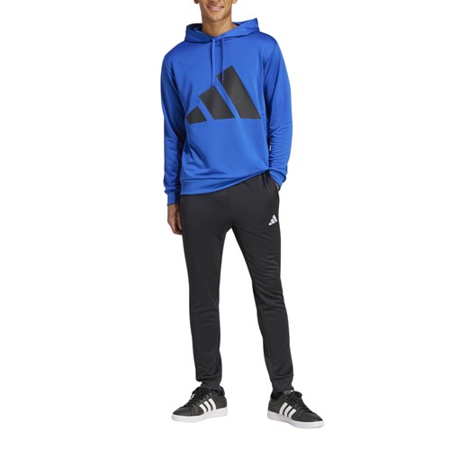 Adidas tuta uomo con cappuccio - tuta,