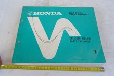 catalogo ricambi 1987 Honda GL 1500 J Goldwing italiano inglese