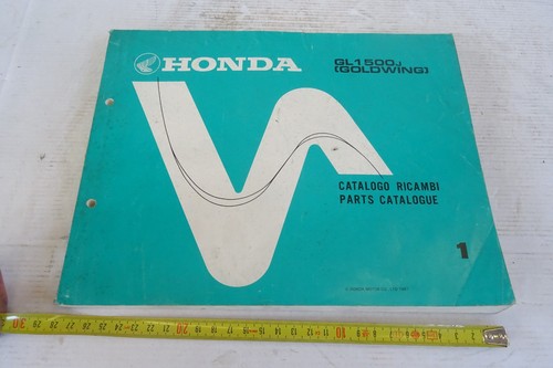 Catalogo ricambi 1987 honda - honda, gl