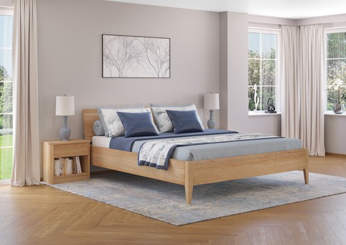 Letto doppio legno di - in,