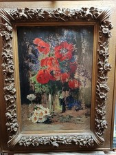 Dipinto Antico Margherite E