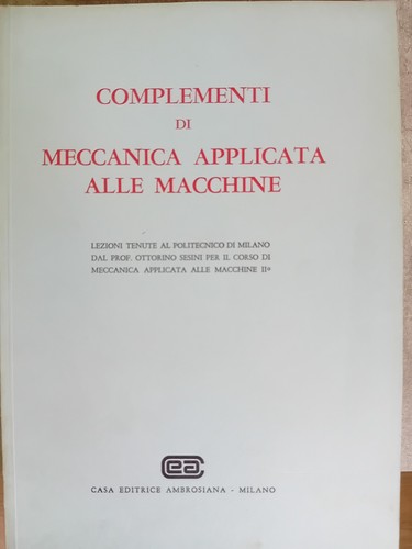 Complementi meccanica - complementi, di