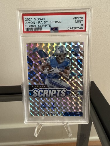 2021 panini mosaic amon - panini, st