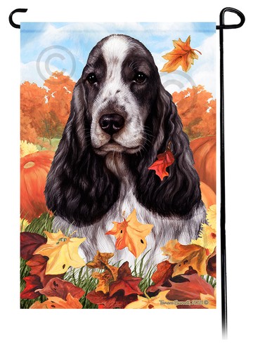 English cocker spaniel falling - cocker,