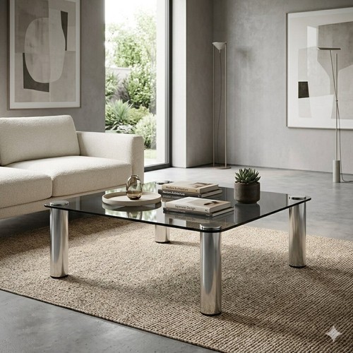 Tavolino vintage metallo - vintage,