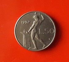 50 LIRE 1992 ERRORE - MANCANZA