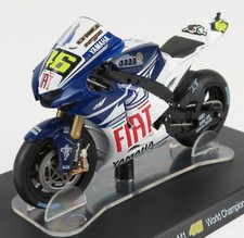 MODELLINO MOTO STATICO YAMAHA YZR M1 N.46 MOTOGP 2007 VALENTINO ROSSI 1/18