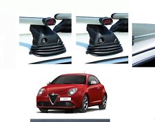BARRE PORTATUTTO ALLUMINIO PER ALFA ROMEO MITO ANNO 2009 4 SERRATURE ANTIFURTO