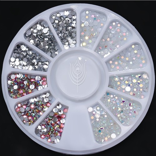 Ruota brillantini nail - ,