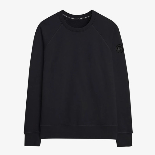 Felpa canada goose black - felpa, label