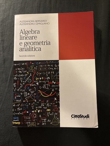Algebra lineare geometria - lineare,