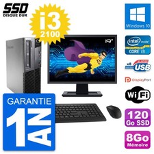 PC Lenovo M81 SFF Ecran 19"