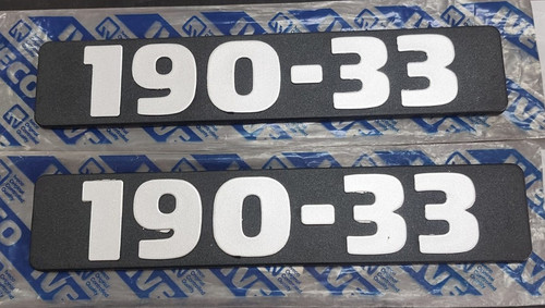 Coppia scritte laterali - coppia,