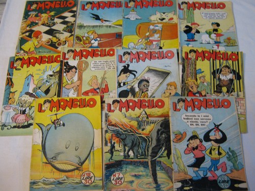Monello lotto 11 fumetti - monello,