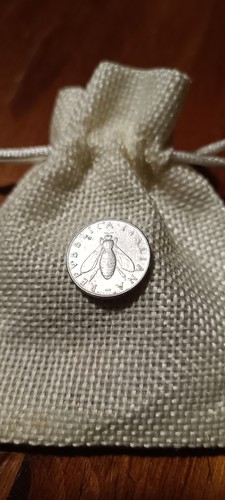 Moneta lire con ape - ape, e