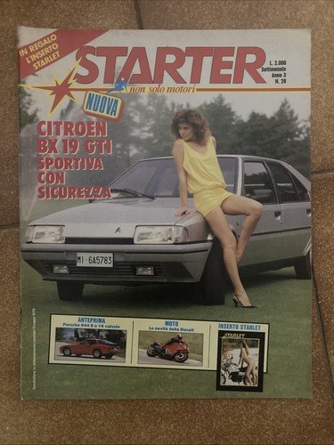Starter 1986 luglio - luglio, no