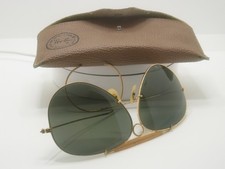 Occhiali da sole vintage anni 70 B&L RAY BAN Shooter 62[]14 grandi - Made in USA