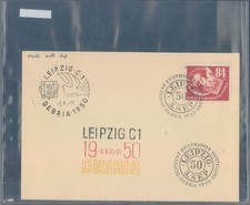 GERMANIA DDR 1950 Lipsia