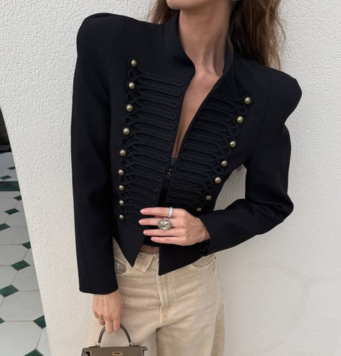 Giacca blazer napoleonica zara - giacca,