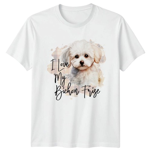 Maglietta love bichon - maglietta, i