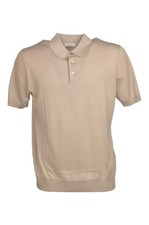 Polo manica corta da Uomo Paolo Pecora Taglia L-XXL Colore Beige