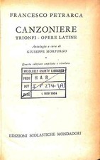 Canzoniere Trionfi - Opere