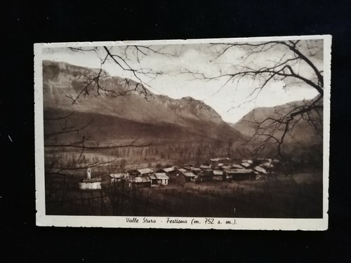 Cartolina valle stura saluti - cartolina,