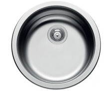 LAVELLO TONDO 1 VASCA IN ACCIAIO INOX MODELLO SKY ROUND 435 FORMA TONDA