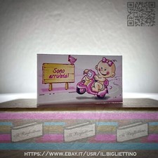 10 BIGLIETTINI BOMBONIERE -